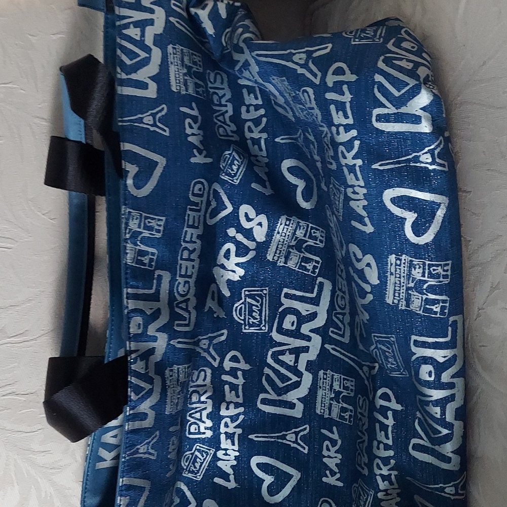Karl Lagerfeld Denim Totebag/Large Purse